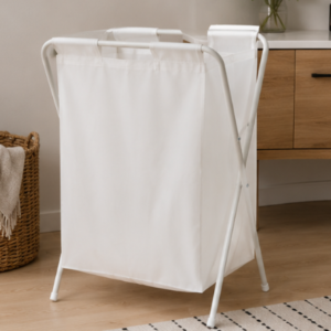 Panier à Linge Pliable avec Sac – Corbeille à Linge Portable pour Chambre et Buanderie